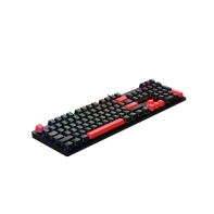 купить Клавиатура Bloody S510R-Pudding Black, Mechanical RED SW, RGB, Anti-Ghosting, Multimedia, USB в Алматы фото 3