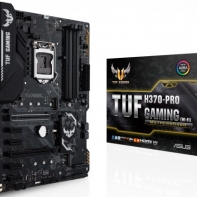 купить Сист. плата Asus TUF H370-PRO GAMING (WI-FI), H370, S1151, 4xDIMM DDR4, 2xPCI-E x16, 4xPCI-E x1, 2xM.2, 6xSATA, HDMI, VG в Алматы фото 1