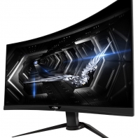 купить Монитор Gigabyte Aorus CV27Q-EK, VA/LED, 165Hz, 1ms, 2560x1440, 3000:1, 12M:1, 2xHDMI, DP 1.4 CURVED в Алматы фото 1