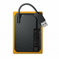 купить Внешний SDD Western Digital 500Gb My Passport GO WDBMCG5000AYT-WESN USB3.0 Цвет: Желтый в Алматы фото 2