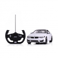 купить Радиоуправляемая машина, RASTAR, 70900W, 1:14, BMW M4 Coupe, Пластик, 27 Mhz, Белый в Алматы фото 1