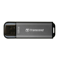 купить USB Флеш 128GB 3.2 Transcend TS128GJF920 серый в Алматы фото 1