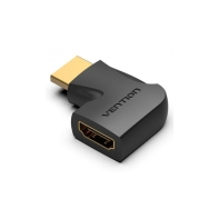 Купить Адаптер Vention HDMI 90 degree male to female vertical flat adapter black Алматы