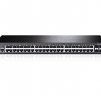 купить Коммутатор, TP-Link, T2600G-52TS, 19-дюймовый стоечный, 48 порта 10/100/1000M   4 SFP, Управляемый (L2), Корпус металл, 1U в Алматы фото 1