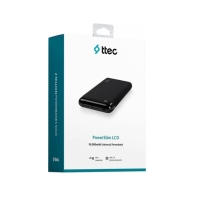 купить ttec PowerSlim LCD 10000 mAh Powerbank в Алматы фото 2