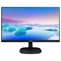 купить Монитор с тонкой рамкой 27* PHILIPS 273V7QSB IPS W-LED 16:9 1920x1080 250кдм 8мс 1000:1 10млн:1 1xVGA 1xDVI Угол Обзора 178178, Цвет: Черный. Режим LowBlue для продуктивности и защиты глаз! в Алматы фото 1