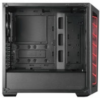 купить Компьютерter, Masteный корпус, Cooler MasrBox MB520 (MCB-B520-KANN-S00), ATX/Micro ATX/ Mini ITX, USB 2*3.0, HD-Audio Mic, Кулер 1*12см, Высота процессорного кулера до 165мм, Толщина 0,8мм, Без Б/П, Чёрный в Алматы фото 3