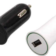 купить Зарядное устройство автомобильное RITMIX RM-112DC white 1 порт USB, 5V/1А в Алматы фото 1