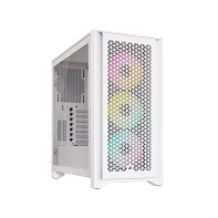 Купить Case ATX midi tower Corsair, iCUE 4000D RGB Airflow, CC-9011241-WW(без БП), white Алматы