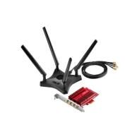 купить PCI-E Wi-Fi Адаптер ASUS PCE-AC88, 802.11ac, AC3100, 1000+2167Mb/s, 4 ext. antennas 90IG02H0-BM0000 в Алматы фото 3