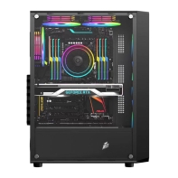 купить Компьютерный корпус 1STPLAYER FD3 Black без Б/П&nbsp;FD3-BK-4A2 в Алматы фото 3