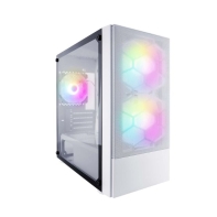 купить Компьютерный корпус 1STPLAYER FIREBASE X4-M-WH без Б/П (X4-M-WH-2F2PLUSW1F2WC3) в Алматы фото 1