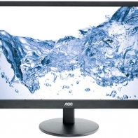 купить Монитор 23.6* AOC E2470SWH/01 TFT TN 5мс 250cd/m2 1000:1 100M:1 1xD-Sub 1xDVI HDMI  2x2W Черный в Алматы фото 1