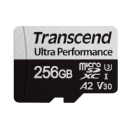 купить Карта памяти Micro SDXC 256GB Transcend 340S, Class 10 UHS-I U3, A2, адаптер, 160/125 Мбайт/с TS256GUSD340S в Алматы фото 1