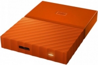 купить Внешний HDD Western Digital 2Tb My Passport 2.5* WDBLHR0020BOR-EEUE 2.5*, USB 3.0. Толщина 12мм Цвет: Orange. Автоматическое резервное копирование с помощью ПО WD Backup. Защита паролем, В комплекте: Кабель USB 3.0, Программы WD Backup™, WD Security™ в Алматы фото 1