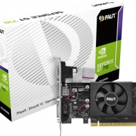 купить Видеокарта, PALIT, GT710 2048M 4710562241464, NE5T7100HD46-2087F, sDDR5, 64B, CRT, DVI, HDMI, Цветная коробка в Алматы фото 1