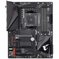 купить Материнская плата GIGABYTE B550M AORUS PRO, AM4, B550, 2xPCI-E, HDMI+DP, GbLAN, 4SATA 4DDR4, MATX в Алматы фото 1