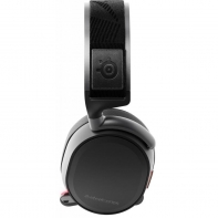 купить Наушники, Steelseries, Arctis Pro Wireless, 61473 Игровые наушники, Микрофон выдвижной гибкий, Пульт управления, Динамики 40 мм, 2.4GHz, Bluetooth 4.1, Чёрный в Алматы фото 3