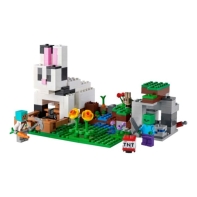 купить Конструктор LEGO Minecraft Кроличье ранчо в Алматы фото 2