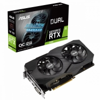купить Видеокарта ASUS GeForce RTX2060 OC 12GB GDDR6 192-bit DVI HDMI DP DUAL-RTX2060-O12G-EVO в Алматы фото 1
