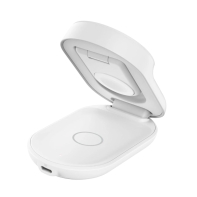 купить BELKIN 25w Qi2 3-IN-1 Foldable Charger, White в Алматы фото 2