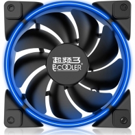 купить Кулер для корпуса PCcooler CORONA BLUE  цвет подсветки голубой в Алматы фото 1