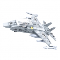 купить Игровой конструктор, Ausini, 22402, Армия, Военный истребитель, 126 деталей, Цветная коробка в Алматы фото 2