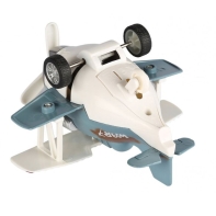 купить Самолет металический инерционный Same Toy Aircraft cиний со светом и музыкой SY8015Ut-4 в Алматы фото 3