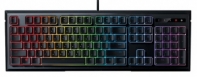 купить Клавиатура, Razer, Ornata V2 - Russian Layout, RZ03-03380700-R3R1, Игровая, Механическо-мембранная, Программируемые клавиши, Подсветка Chroma из 16,8 млн. оттенков, Подставка для запястий, USB, Размер: 463*154*32.5 мм., Анг/Рус, Чёрный в Алматы фото 3