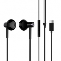 купить Наушники Xiaomi Mi in-earphones Dual Driver type-C black /  в Алматы фото 1