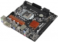 купить Материнская плата ASRock H110M-DGS LGA1151 INTEL H110 2xDDR4 (2133 max 32Gb) 4xSATA3 1xDVI-D 1xPCI Express3.0x16 1xPCI Express2.0x1 4xUSB2.0 2xUSB3.0 7.1-канальный HD-кодек GbLan в Алматы фото 2