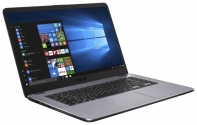 купить Ноутбук Asus VivoBook X505ZA-BR134T 15.6** HD(1366x768) nonGLARE/AMD Ryzen 5 2500U 2.0GHz Quad/8GB/1TB/R Vega 8/noDVD/WiFi/BT/0.3MP/4in1/USB3.1/3cell/1.67kg/W10/1Y/DARK GREY в Алматы фото 3