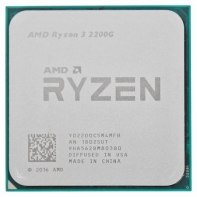 Купить Процессор CPU RYZEN X4 R3-2200G SAM4 OEM 65W 3500 YD2200C5M4MFB AMD Алматы