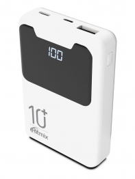 купить Зарядное устройство Power bank Ritmix RPB-10005 белый в Алматы фото 2