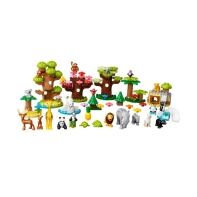 купить Конструктор LEGO DUPLO Town Дикие животные мира в Алматы фото 2