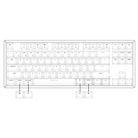 купить Клавиатура Keychron K8-P1 TKL Red Switch RGB Optical Wireless&nbsp;K8P1_Keychron в Алматы фото 2