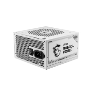 купить БП ATX 850W MSI MAG A850GL PCIE5 White, Gold, 20+4/24+4/24+4+8/24+8+8, 12cm, 4x6+2p+16p PCI-E в Алматы фото 3