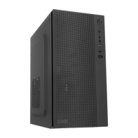 купить Компьютерный корпус APEX-MX8, 1*120mm + 1*80mm, (400W), black, MATX в Алматы фото 1
