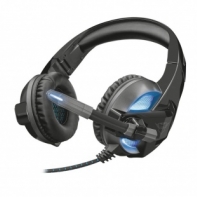 купить Наушники гарнитура игровая Trust GXT 410 Rune Illuminated Headset с подсветкой в Алматы фото 1