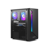 купить Компьютерный корпус PCCooler DIAMOND LA200 RGB ATX/M-ATX/ITX USB 3.0, 2 x USB 2.0 Black в Алматы фото 2