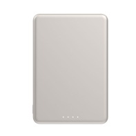 купить Портативный внешний аккумулятор Xiaomi Super Slim Magnetic Power Bank 5000 Gold в Алматы фото 3