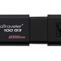 купить USB Флеш 256GB 3.0 Kingston DT100G3/256GB черный в Алматы фото 1