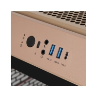 купить Корпус Thermaltake The Tower 300 Gravel Sand, Micro Tower, m-ITX, Brown,3x3.5*/3x2.5*,2xUSB3.0,USB-C CA-1Y4-00SGWN-00 в Алматы фото 2