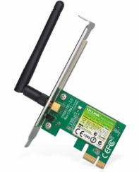 купить Сетевой адаптер беспроводной PCIe 150M Tp-Link TL-WN781ND <Lite-N Wireless PCI Express adapter, Atheros, 1T1R, 2.4GHz, 802.11n, 802.11g/b> в Алматы