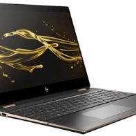 купить Ноутбук HP 6BM06EA Spectre 15-df0039ur i7-8750H,GF1050Ti 4GB,15.6 UHDTouch,8GB,256GB,no ODD,W10H64,1yw,Cam,WiFiBT,Silver в Алматы фото 1