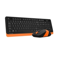 купить Клавиатура+мышь A4tech Fstyler FG1010-ORANGE в Алматы фото 2