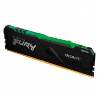 купить ОЗУ Kingston Fury Beast RGB 8Gb 3733MHz DDR4 DIMM, CL19, 1.35v, KF437C19BBA/8 в Алматы фото 3
