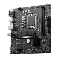 купить Материнская плата MSI PRO B760M-G DDR4 LGA1700 2xDDR4 4xSATA3 RAID 2xM.2 VGA HDMI DP mATX в Алматы фото 3