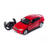 купить Радиоуправляемая машина, RASTAR, 31400R, 1:14, BMW X6, Пластик, 40 Mhz, Красный в Алматы фото 1