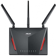 купить Двухдиапазонный игровой маршрутизатор ASUS RT-AC86U, Wi-Fi 802.11ac (AC2900), MU-MIMO, AiMesh, AiProtection, WTFast, QoS в Алматы фото 1